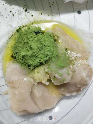 抹茶软欧包(玄米抹茶馅）的做法步骤：15