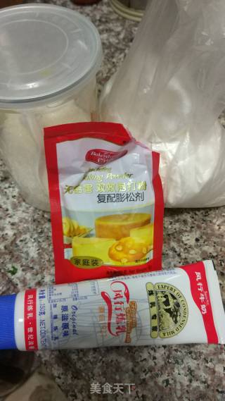 奶蛋松饼的做法步骤：1