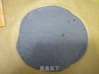 黑米面豆沙发糕的做法步骤：8