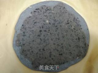 黑米面豆沙发糕的做法步骤：9
