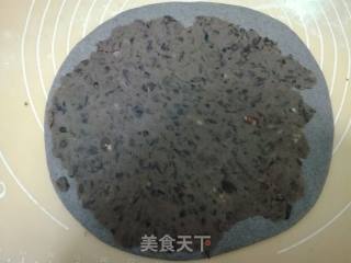 黑米面豆沙发糕的做法步骤：10