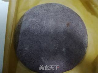 黑米面豆沙发糕的做法步骤：12