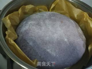 黑米面豆沙发糕的做法步骤：13