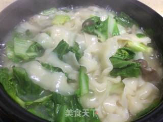 鸡汤面条的做法步骤：5
