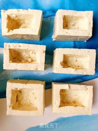 麻辣豆腐盅的做法步骤：2