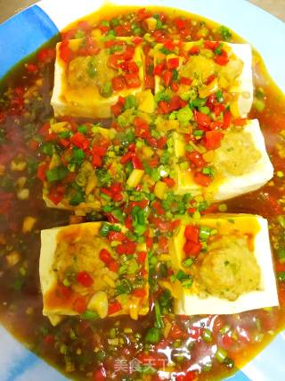 麻辣豆腐盅的做法步骤：10