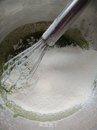 菠菜小蛋糕的做法步骤：4