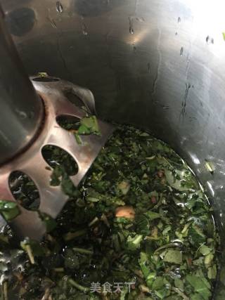 苦菜花生羹的做法步骤：7