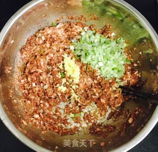 小白菜包子的做法步骤：5
