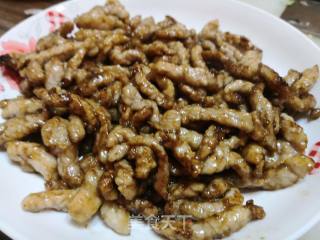 青椒肉丝的做法步骤：5