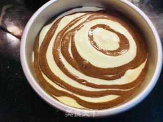 可可波纹戚风蛋糕的做法步骤：10