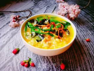 春季野菜:大米菜粥的做法步骤：10
