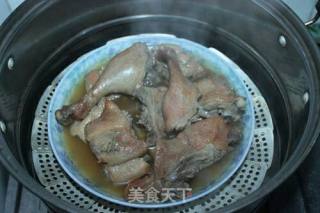 蒸腊鸭的做法步骤：5
