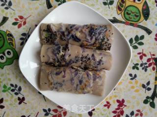 紫甘蓝鸡蛋饼的做法步骤：5