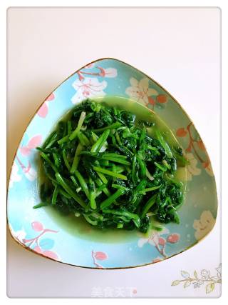 素炒菠菜的做法步骤：5
