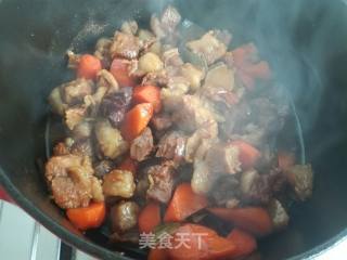 红烧牛腩胡萝卜的做法步骤：14