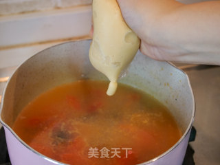 快手儿童餐 鳕鱼挤挤面的做法步骤：8