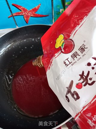 酸甜可口的咕咾肉丸的做法步骤：7