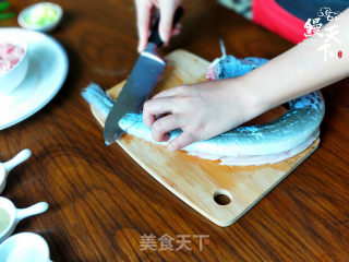 鲜鳗鱼云吞的做法步骤：3