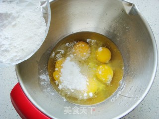 心形海绵蛋糕（8寸）的做法步骤：4