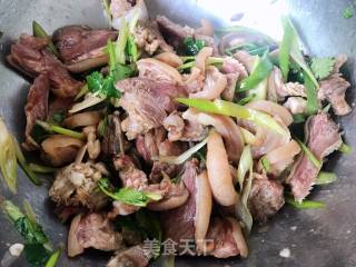 香葱拌羊脸的做法步骤：8
