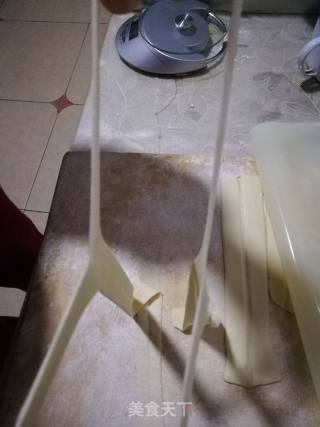 面条菜抻面的做法步骤：4