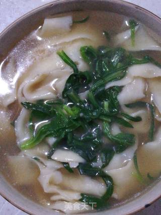 面条菜抻面的做法步骤：8