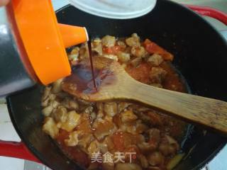 番茄土豆炖牛腩的做法步骤：15