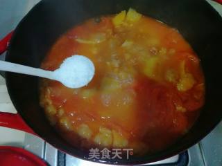 番茄土豆炖牛腩的做法步骤：20