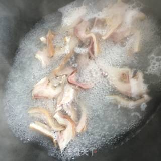 莴笋炒肚丝的做法步骤：4