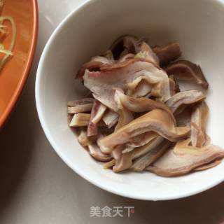 莴笋炒肚丝的做法步骤：5