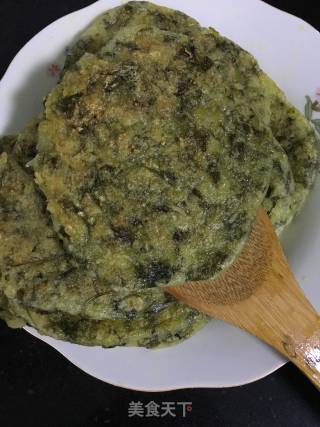 草头饼的做法步骤：7