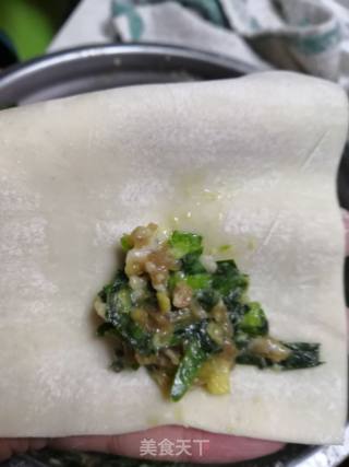 肉末荠菜馄饨的做法步骤：3