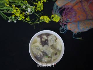 肉末荠菜馄饨的做法步骤：5