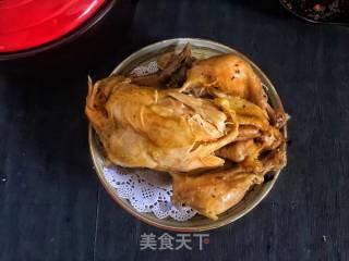 砂锅盐焗鸡的做法步骤：9