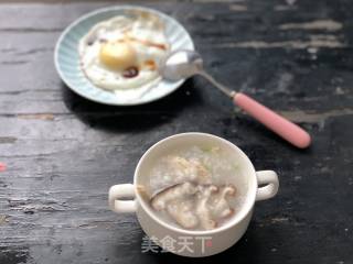 香菇鸡肉粥的做法步骤：10