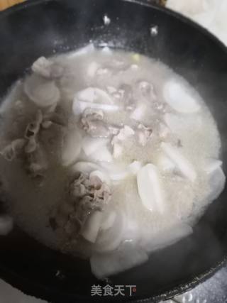 萝卜肥羊汤的做法步骤：3