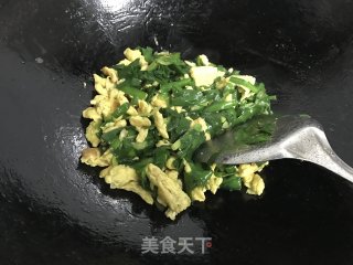 韭菜炒鸡蛋的做法步骤：11