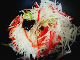 酸辣土豆丝的做法步骤：8