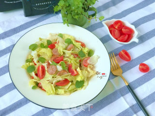 果蔬香肠沙拉，春季不能少的减脂食物！的做法步骤：9