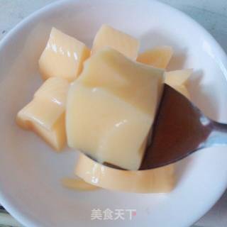 芒果布丁????的做法步骤：2