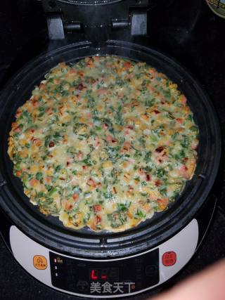 茵陈时蔬饼“春季野菜”的做法步骤：6