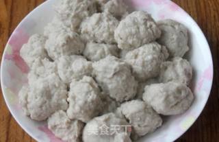红薯丸子汤的做法步骤：2