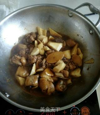 #春日美味#竹笋烧鸡块的做法步骤：6
