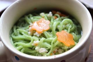 磷虾碧玉面的做法步骤：14