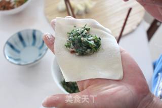 最销魂不过这一碗——酸辣荠菜馄饨的做法步骤：7