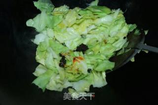 辣炒包菜的做法步骤：5