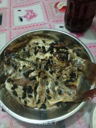 豆豉焖罗非鱼的做法步骤：3