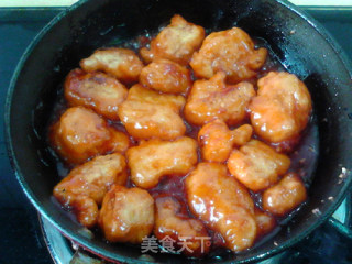 咕咾鸡肉的做法步骤：16