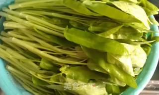 蒜蓉炒通菜的做法步骤：1